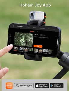 <span class=keywords><strong>2025</strong></span> nâng cấp 3-trục điện thoại Gimbal có thể gập lại ổn định hohem isteady V3 Gimbal ổn định cho smartphond điền vào ánh sáng - Product Image 3