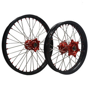 Ruedas para motocicleta, radios de Motocross para <span class=keywords><strong>Honda</strong></span> <span class=keywords><strong>CRF</strong></span> 250R 450R 250L <span class=keywords><strong>450L</strong></span> - Product Image 3