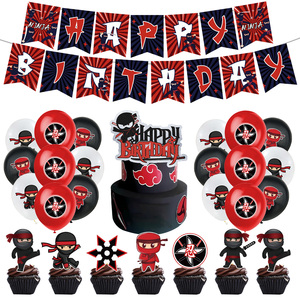 New <strong>Ninjas</strong> Kids <strong>Birthday</strong> <strong>Party</strong> Tableware Set-Customized Paper Tablecloth Plates Cups for Thanksgiving or Graduation Wholesale