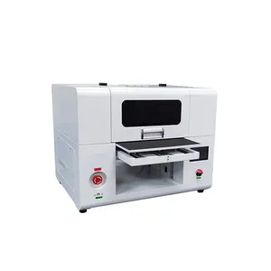 Impresora digital UV de cama plana Impresora A3 UV3040 con 2 cabezales de impresión TX800