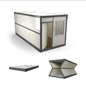 Casa Prefabricada Plegable de Alta Calidad Tenshine, Vivienda Modular de Bajo Costo, Contenedor Plegable de 20 pies, Diseño Moderno - Product Image 4