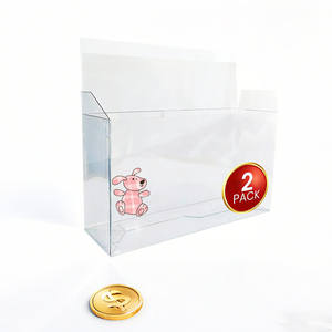 Dikke displaycase beschermers voor Booster 151 UPC 0,50 mm kristalheldere PET ultra-premium boxbeschermers - Product Image 1