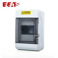 Boîtier de distribution électrique solaire extérieur ELEATS PD 4-36 voies, étanche IP66, en plastique, pour disjoncteurs (MCB)