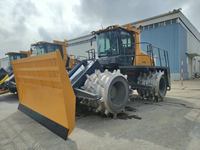 Machine de compactage des déchets XH285, puissance 327,2 ch, largeur de travail 3800 mm, pour projet d'élimination des déchets municipaux