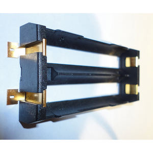 Iki 18650 hücre 3.7v plastik pil tutucu saklama kutusu SMT SMD desteği de batterie halter iehalter - Product Image 5