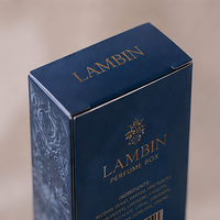 Cajas de Regalo de Perfume de Cartón Reciclable Personalizadas Premium con Recubrimiento UV y Estampado en Caliente, Empaque Plegable para Perfume