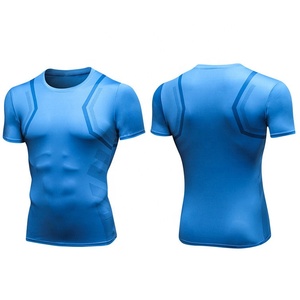 SPORTEX Tùy Chỉnh Chất Lượng Cao Flatlock Seam Thăng Hoa In Nén Áo Sơ Mi, Compression T Shirt, Compression Wear - Product Image 1