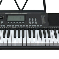 Nuevo Diseño NOUMEN NM-8605, Teclado MIDI con Pantalla LCD de 61 Teclas, Órgano Electrónico, Piano, 500 Timbres/Ritmos, Teclado Dual