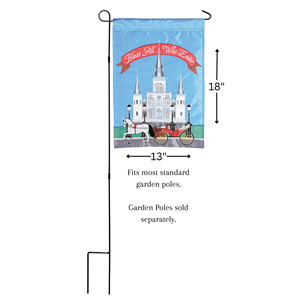 TD 13x18 bandiera Logo personalizzato cattedrale St. Louis benedire tutte le assicurazioni Auto istruzione agenzia di viaggi gagliardetto poliestere seta metallo