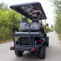 Voiture de golf électrique personnalisée homologuée pour la route, buggy de golf, 4+2 places, batterie 60V, lithium-ion, voitures de golf électriques