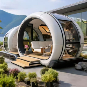 Nhỏ nhà prefab cabin container với vật liệu thép viên nang thông minh táo cabin không thấm nước đúc sẵn nhà CONTAINER - Product Image 1