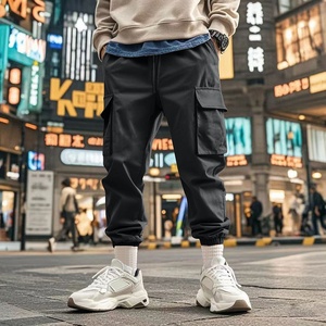 <span class=keywords><strong>กางเกง</strong></span>จ็อกเกอร์ทรงหลวมสำหรับผู้ชายปี 2026 ผ้าโพลีเอสเตอร์ เอวกลาง มีเชือกผูก ขอบเอวยางยืด สไตล์ลำลองแนวสตรีทแวร์ สำหรับฤดูใบไม้ร่วงและกิจกรรมกลางแจ้ง - Product Image 3