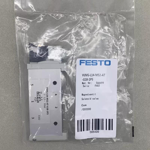 Válvula Solenoide Original VUVG-L14-M52-AT-G18-1P3 566499, Garantía de Calidad, Disponible en Stock - Product Image 1