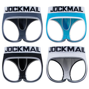 JOCKMAIL da uomo pantaloni con cavallo aperto all'ingrosso <span class=keywords><strong>in</strong></span> Stock di qualità modale Boxer <span class=keywords><strong>mutande</strong></span> Sexy Sissy Back have jockspalls - Product Image 1