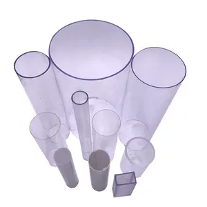 Hollow 6.35mm Id Clear Extruded Tubing Hot Selling Inside Threaded 300mm Diameter Transparent Acrylic Acrylic Tube