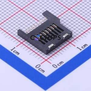 TF-004 SD Card / Memory Card Connector SMD Connector Plug-In Type MicroSD Card (TF Card) Card Holder 1.9mm - Product Image 2