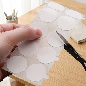 Vente en gros de timbres scellés au feu double face autocollants ruban adhésif double face vierge en papier <span class=keywords><strong>pour</strong></span> enveloppe scellée à <span class=keywords><strong>la</strong></span> <span class=keywords><strong>cire</strong></span> de feu - Product Image 2