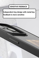 PENJUALAN TERBAIK Casing Ponsel Mewah Desainer Ajaib Layar Eink 4 Warna dengan NFC untuk iPhone 15 14 13 Pro Max, Casing Ponsel DIY