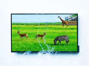 Outdoor Kommerzieller Fernseher IP55 Wasserdicht Hohe Helligkeit 4K Smart TV für Terrasse Restaurant - Product Image 1