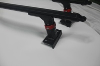 Barre transversale porte-bagages en alliage d'aluminium TCAL TK-02-2, nouvelle version améliorée (130-170 cm) pour benne/coffre de pick-up Logan