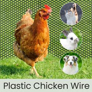 Yuking Hebei Green HDPE Knitted Flat Netting <b>Mesh</b> Farm Chicken Fencing Cutting Service Customizable Colors Size 2m*30m - Product Image 4