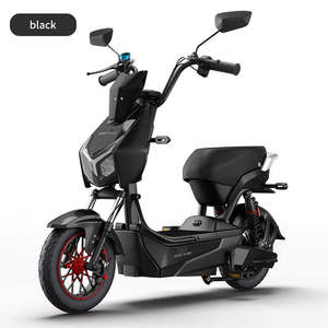 Vélo électrique de haute qualité, vente en gros d'usine, 48V 500W, avec deux sièges, pour adultes, vélos électriques, vélo électrique - Product Image 3