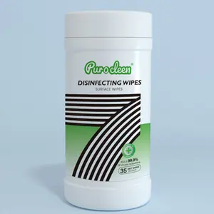 Custom Wholesale 99.9% Disinfecting Wet Wipes Dresswet Canisters Wipes Supplier