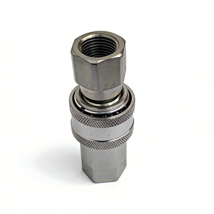 Componente de Sellado, Tapón para Juntas de Tubería, Acoplamiento Hidráulico Rápido, Acoplamiento Hidráulico de Desconexión Rápida, Serie KZE, Tipo de Doble Cierre - Product Image 1