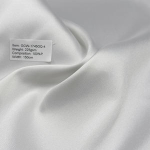 GCW-1745GQ-4 225GSs Taaan गुणवत्ता के ब्राइडल सैटिन कपड़े 150 सेमी चौड़ा पॉलिएस्टर शादी पोशाक सामग्री - Product Image 5
