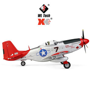 Avión <span class=keywords><strong>RC</strong></span> HOSHI WLtoys A280, Simulador de Caza <span class=keywords><strong>P51</strong></span>, 2.4G, Modo 3D6G, Planeador de Ala Fija con Luz LED, Juguetes de Control Remoto - Product Image 5