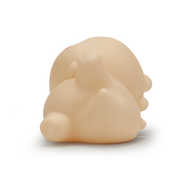 Canard en caoutchouc de 2 pouces en forme de dinosaure, jouet de bain couineur flottant, logo personnalisé, pour bébé de 0 à 4 ans, jeu aquatique
