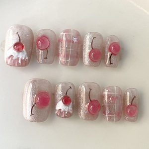 100 Estilos <span class=keywords><strong>de</strong></span> <span class=keywords><strong>Uñas</strong></span> <span class=keywords><strong>Postizas</strong></span> <span class=keywords><strong>de</strong></span> Lujo Personalizadas <span class=keywords><strong>con</strong></span> <span class=keywords><strong>Piedras</strong></span> Brillantes, <span class=keywords><strong>Uñas</strong></span> Cortas Redondas <span class=keywords><strong>con</strong></span> Punta Francesa <span class=keywords><strong>de</strong></span> Perla, Manicura Acrílica, <span class=keywords><strong>Uñas</strong></span> Adhesivas - Product Image 1