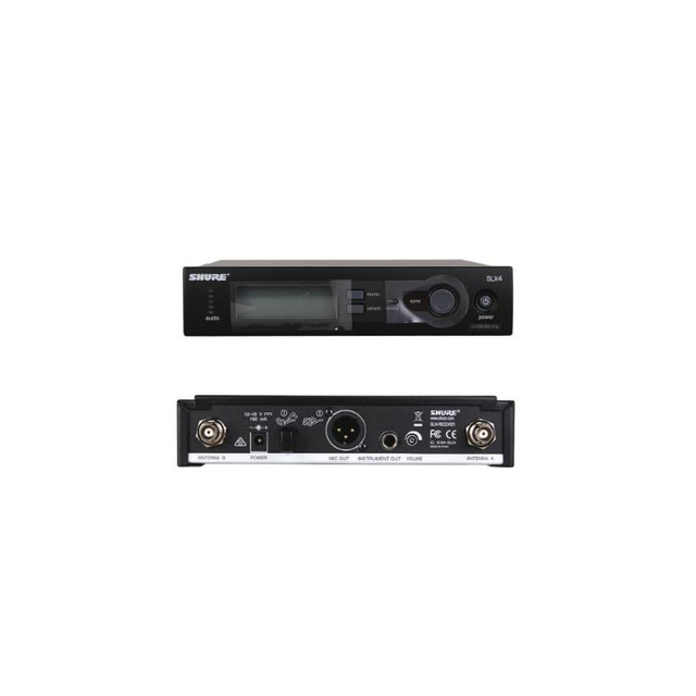SLX4 SLX24/BETA58 S.M58 UHF Wireless Microphone Home Karaoke Studio Mic System with Handheld Headset and Lavalier Microphone