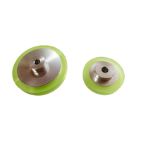 Roue de mesure à encodeur PU haute précision 100/250/300/200 mm, roue de mesure à noyau en aluminium