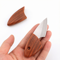 Couteau de chef miniature en acier inoxydable Syh2043 avec manche en plastique, pliable et portable pour le camping en plein air, la cuisine et les voyages