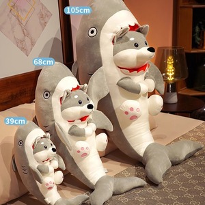 Cojín de Peluche con Forma de Tiburón, Creativo y Divertido, Regalo para Niños y Niñas - Product Image 2