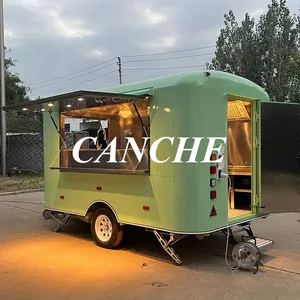 Camión de Comida Móvil con Certificado COC, Carrito de Hamburguesas, Tacos y Papas Fritas, Remolque de Comida Móvil en Venta - Product Image 1