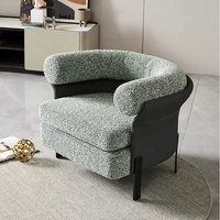 Wohnzimmer Freizeit-Stoffsessel - Weich, Komfortabel, Modernes Design für Hotel, Schlafzimmer & Apartment-Nutzung