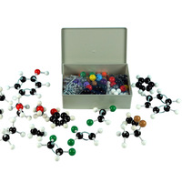 Kit de Modelos Moleculares de 444 Piezas, 136 Atómicos para Química - Construye Moléculas Orgánicas/Inorgánicas, Herramienta Educativa para Estudiantes/Laboratorio