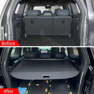 Accessoires de décoration de voiture, cache-bagages rétractable pour Changan Deepal G318, style d'usine, pare-soleil noir pour coffre - Product Image 2