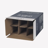 Boîte d'expédition en carton ondulé de couleur verte avec impression offset personnalisée, inserts et logo