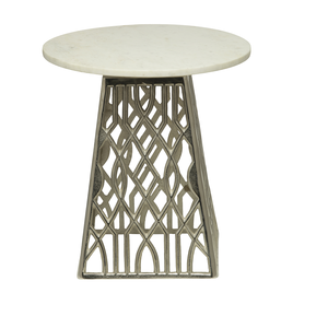 Table basse artisanale de style moderne de la meilleure qualité avec dessus arrondi Table d'appoint à prix économique pour le salon et la cuisine - Product Image 2