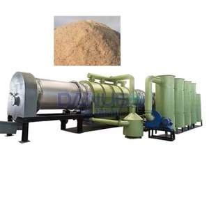 Machine à fabriquer du charbon pour chicha, four de carbonisation bio de copeaux de bois et d'amandes, machine de pyrolyse - Product Image 1