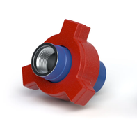 Raccord à marteau de type union à filetage femelle NPT, haute, moyenne et basse pression, norme API FIG 100 200, prix d'usine