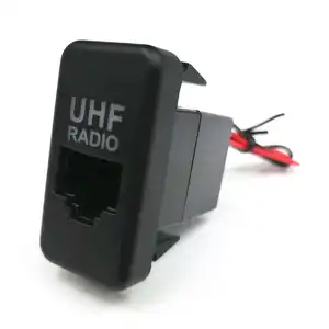 带 led灯的 RJ45 连接器插座用于丰田的 UHF 无线电开关面板