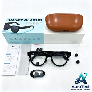 Lunettes Intelligentes M02 Ultra AI à Succès avec Caméra 8MP, Enregistrement Vidéo, Traduction, Audio et Verres Polarisés pour Sports de Plein Air - Product Image 2