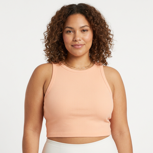 EVERGREEN Women's Tank Tops Halter Knitted Cotton Stretchable Breathable Eco-Friendly Comfort Fit Summer Casual Streetwear Tops - Product Image 1