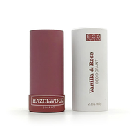 Tube en carton recyclable personnalisé vide pour baume à lèvres 15ml 30ml 50ml 75g et emballage de stick déodorant à poussoir