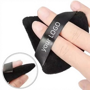 Mini Esponja de Maquillaje de Algodón con Forma de Gota de Agua y Logotipo Personalizado para Polvo Mineral Suelto - Product Image 4