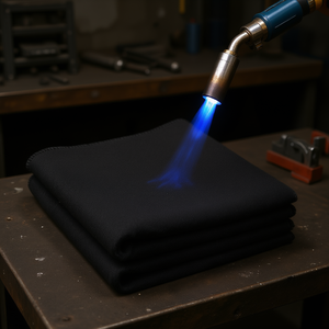 Couverture de soudage en feutre de carbone, 20x36 pouces, paquet de 2, résistante à la chaleur, 1800 Fahrenheit, pour fournitures de soudage - Product Image 2